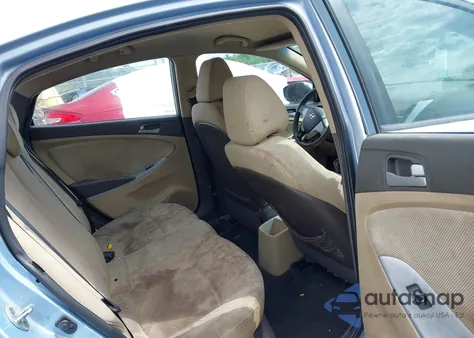 2013 Hyundai Accent Gls from USA, damaged, VIN KMHCT4AE3DU286944